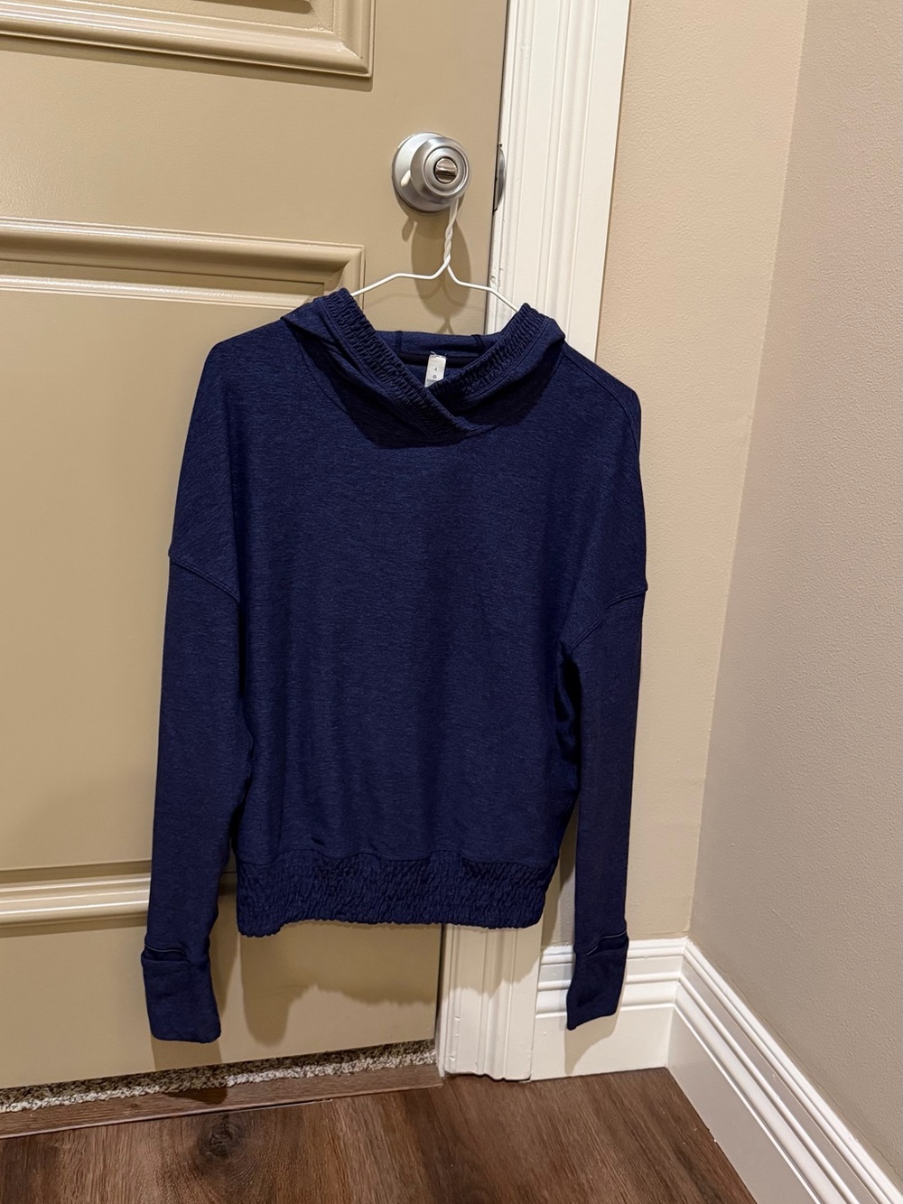 Lululemon Navy Blue Lightweight Pullover Hoodie Size 4